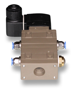 Solenoid valve 5413-G-6-B-G 1/4" 24V/= -F-000, 4/2